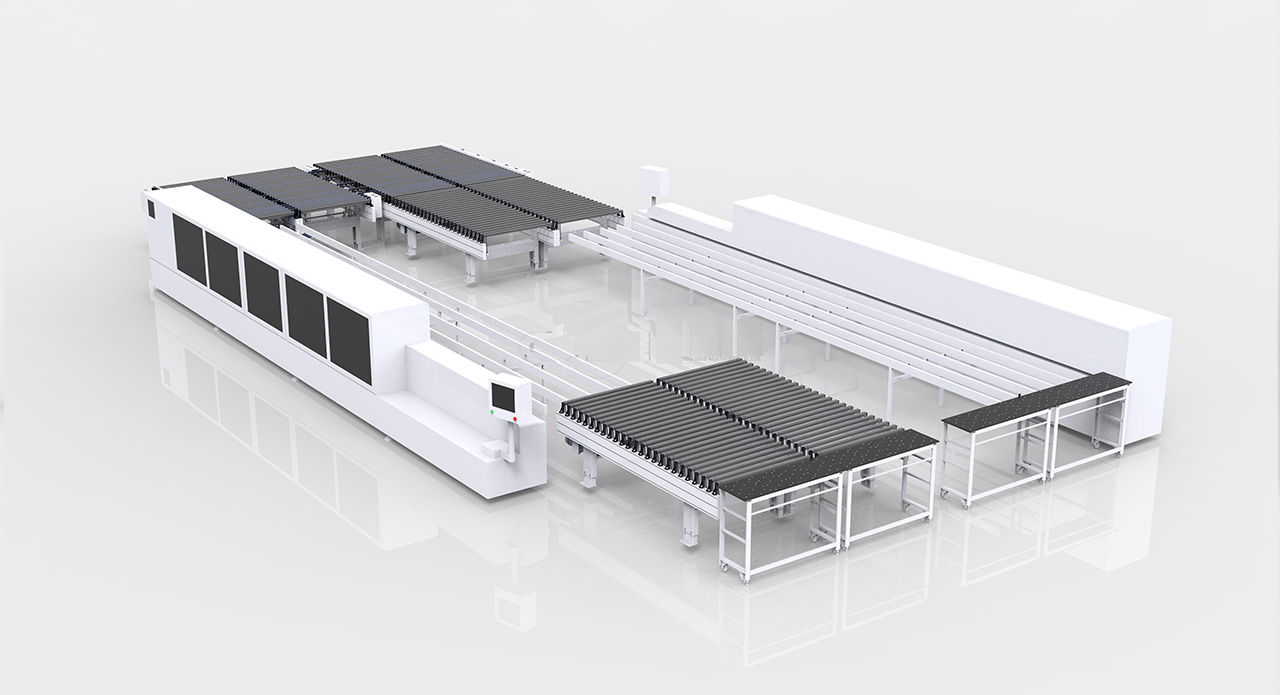 Dual Edge Banding U Shape Conveyor (More details)