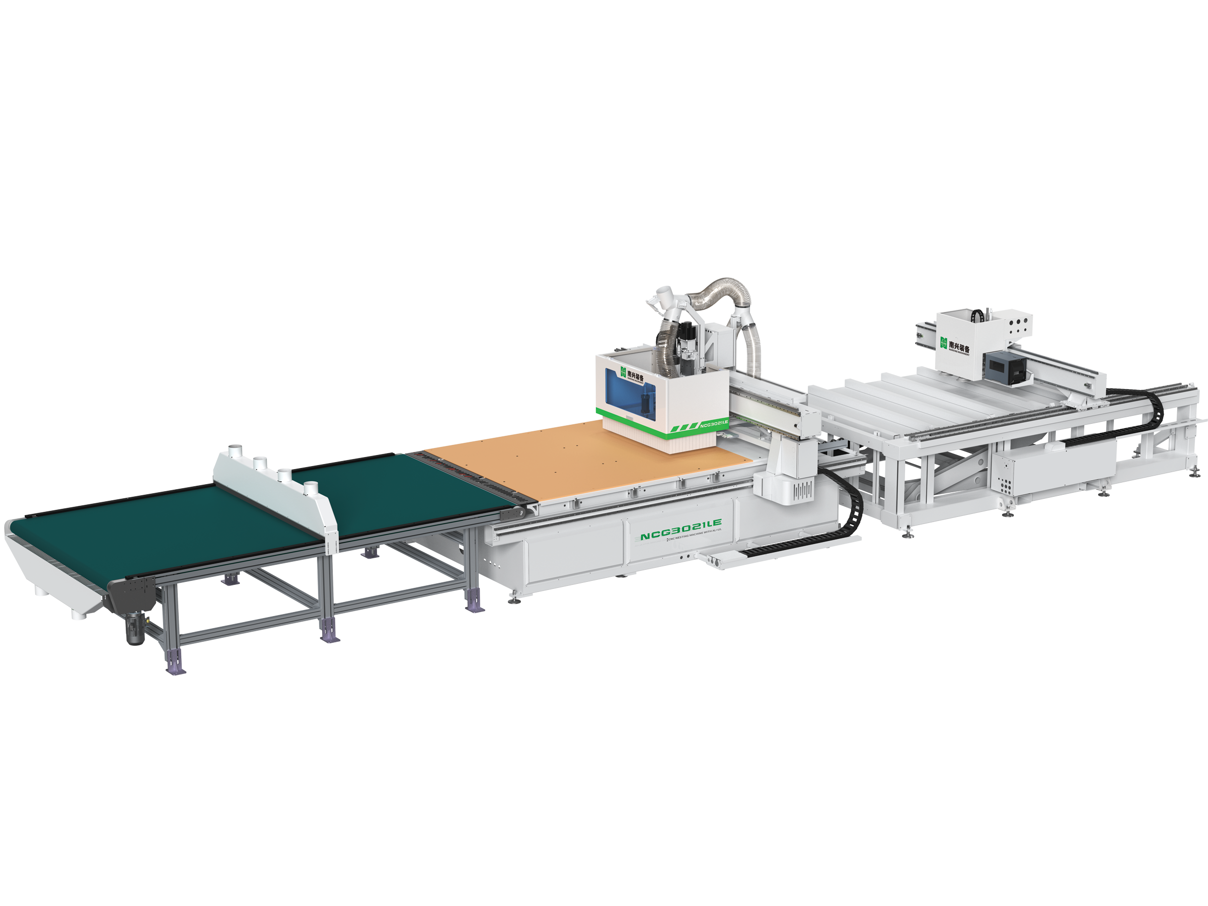 CNC Nesting Machine with AL+UL NCG3021LE (More details)